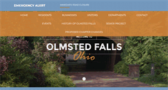 Desktop Screenshot of olmstedfalls.org