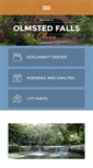 Mobile Screenshot of olmstedfalls.org